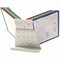 Durable Office Products Vario Desk Reference, w/Metal Stand, 2-Sided, 20/BX, AST PK DBL536100 - alternate 3