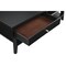Homeroots 48" Black Solid And Manufactured Wood Coffee Table With Drawer 524171 - alternate 3