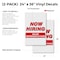 Signmission Sales Representatives, Vinyl Decals Only 24 Inch x 36 Inch, Vinyl Decal, 2PK DSB-2436-2PACK-SALES REPRESENTATIVES - alternate 2