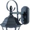 Homeroots Matte Black Swing Arm Hanging Lantern Wall Light 398606 - alternate 3