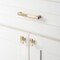 Sapphire Geiger Series 3-3/4 in. 96 mm Center-to-Center Modern Gold Cabinet Hardware Handle/Pull, 5PK SP-3771-96-BRA-5 - alternate 2