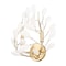 Z-Lite Claudine Modern Gold 2 Light Wall Sconce 353-2S-MGLD - alternate 2