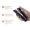Bostitch B8 PowerCrown Travel & Desktop Stapler, 30-Sheet Capacity, Durable Metal, Black B8RC - alternate 4