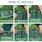 Ipower 16-Gallon Lawn Garden Leaf Waste Bags, Heavy Duty Reusable Standable with Handles Sturdy, 3PK LGWBAG16X3 - alternate 3