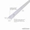 M-D Building Products 1-1/4 In. X 72 In. Silver Aluminum Seam Binder w/ Screw Nails 78097 - alternate 2