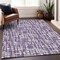 Homeroots 9' X 12' Purple And Lavender Abstract Washable Indoor Outdoor Area Rug 602513 - alternate 5