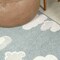 Jonathan Y Hedwig High-Low Youth Cloud Scandi Blue/Ivory 5 ft. x 8 ft. Indoor/Outdoor Area Rug SCN105A-5 - alternate 4