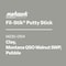 Finishworks Mohawk Fil-Stik Clay, Montana Qso Walnut Swp, Pebble M230-0104 - alternate 2