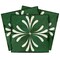 Homeroots 12" x 12" Green Vinyl Arabesque Peel And Stick Removable Tiles 569240 - alternate 1
