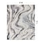 World Rug Gallery Contemporary Marble Washable Non Slip Area Rug 8 ft x 10 ft Gray WR80GRAY8X10 - alternate 2
