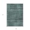 Homeroots 9' X 12' Teal Blue Aqua And Gray Striped Washable Indoor Outdoor Area Rug 588128 - alternate 3