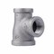 B & K 1 in. FIP each X 3/4 in. D FIP 3/4 in. D FIP Black Malleable Iron Reducing Tee 310RT-13434 - alternate 1