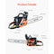 Vevor 62cc 3.8 HP Gas-Powered 20-Inch Chainsaw for Cutting Wood CN-62G - alternate 3