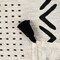 Homeroots 60" X 50" Black and White Woven Cotton Striped Throw Blanket with Tassels 516485 - alternate 4