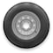 Rubbermaster - Steel Master H78-15 (ST225/75D15) 8 Ply 6 On 5.5 Bolt, Silver Wheel Assemblies 599500SIL - alternate 1