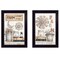 Homeroots Set Of Two Farm Living 1 Black Framed Print Wall Art, 2PK 405973 - alternate 1