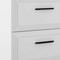 Homeroots 24" White Wood Floating Bathroom Vanity With Sink And Two Drawers 624193 - alternate 2