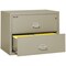 Fireking 2 Drawer, 1 Hr Fire & Impact Rated, 38" Wide Lateral Pewter 2-3822-CPE - alternate 2