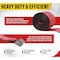 Mytee Products Kinedyne 4inx30ft Winch Straps Red w/flat hook, WLL 5400, Tie Down Strap, 10PK WS430R-Kx10 - alternate 5