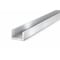 Brunner Aluminum U Channel 1" x 1" x 1/16", Fits 7/8", 6063-T5 (C21616), 4 Foot Satin Anodized C21616 S4 - alternate 1