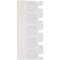 Brady Pre-Cut Label Stock Roll, White, Gloss M6-1-768 - alternate 2