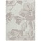 Homeroots 10' X 14' Ivory Beige And Taupe Floral Washable Indoor Outdoor Area Rug 589547 - alternate 5