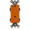 Leviton Straight Blade Receptacle, 5-15R, 15 A, 125V AC, Isolated Ground MDT82-IG - alternate 1
