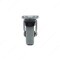 Richelieu Industrial Gray Rubber Caster, Swivel with Brake, with Plate, Gray 15010020501 - alternate 6