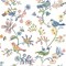 Chesapeake Jinjur Multicolor Bird Trail Wallpaper 3122-10801 - alternate 1