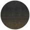 Homeroots 8' Gray And Brown Round Abstract Washable Indoor Outdoor Area Rug 588932 - alternate 5