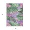 Homeroots 5' X 8' Sage And Mint Green Floral Washable Indoor Outdoor Area Rug 611121 - alternate 4