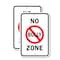 Signmission No Bully Zone, 18'' X 24'' 2 Signs, Heavy Gauge Aluminum, 2PK A-1824-2PACK-2732 - alternate 1