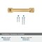 Amerock Surpass 3 inch 76mm Center-to-Center Champagne Bronze Cabinet Pull BP36897CZ - alternate 4