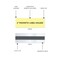C-Line Products Label Holder, PVC, 7 in H 87820 - alternate 3