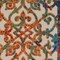 Homeroots 10' Ivory Blue Orange And Green Trellis Indoor Outdoor Runner Rug 546796 - alternate 2