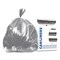 Heritage Linear Low-Density Can Liners, 55 gal, 1.7 mil, 39" x 56", Silver, Flat Pack, 50PK H7856WS - alternate 1