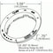 Grote Lighting 4in Round White Polycarbonate Theft-Resistant Flange for Lights, Screw Mount 92510 - alternate 2