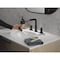 Delta Nicoli Two Handle Widespread Pull-Down Bathroom Faucet, 7.13 in, Matte Black 35849LF-BLPD - alternate 5