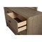 Homeroots 40" Gray Solid Wood Six Drawer Double Dresser 524112 - alternate 2