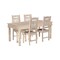 Homeroots 60" White Solid Wood Dining Table 521835 - alternate 3