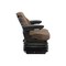 Uni Pro 1310 Air Suspension Seat, 12-Volt, Dynamic Dampening Susp., Brown Fabric 8276 - alternate 3