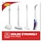 Command Broom Gripper, 3.12w x 1.85d x 3.34h, White/Gray, 2 Grippers/4 Strips 17007-HW2ES - alternate 4