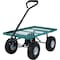 Edendirect Steel Garden Cart, Steel Mesh Removable Sides, 3 cu ft, 550 lb Capacity, Green IR-W46542634 - alternate 4