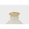 Hudson Valley Lighting Highclere 17.75 in. Flush Mount in Aged Brass/Off-White by Mark D. Sikes MDS2403-AGB/OW - alternate 4