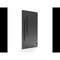 Vdomdoors Front Exterior Prehung Steel Door Ronex1033 Teak Sidelight Exterior Window Sidelite Entry Metal RONEX1033EXD-OAK-W36+12 X H80-LH-I - alternate 2