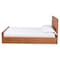 Bali & Pari Fuentes Real Natural Burl Wood Platform Bed 268-14508-ZORO - alternate 3