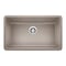 Blanco Precis SILGRANIT 30in Single Bowl Undermount Kitchen Sink - Truffle 442531 - alternate 1