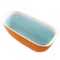 Anzzi Piete Series 32in W x 68in D x 25in H Orange Freestanding Bathtub MN6732OGS - alternate 5