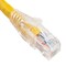 Sanoxy 1ft Cat6 550 MHz UTP Ethernet Network Patch Cable W/ Clear Snagless Boot, Yellow SNX-CBL-LDR-C6117-9001 - alternate 2