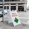 Signmission Medical Marijuana Dispensary, A-Frame & 2 Decals Installed, Heavy-Duty Plastic Frame SBHD-D-2436-Medical Marijuana Dispensary - alternate 5